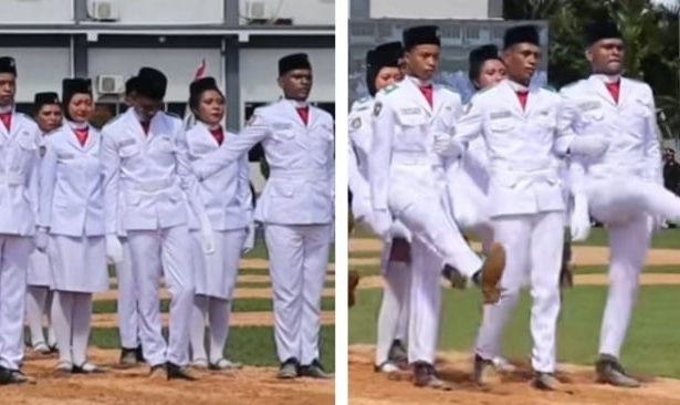 Anggota Paskibraka Hampir Tumbang Saat HUT RI ke-80
