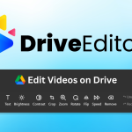Google Drive Edit Video