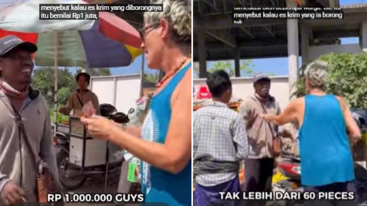 Bule Traktir Es Krim di Lombok Berujung Ricuh