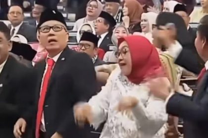 Video Anggota DPR dan Pejabat Bergoyang Usai Sidang Tahunan MPR 2025