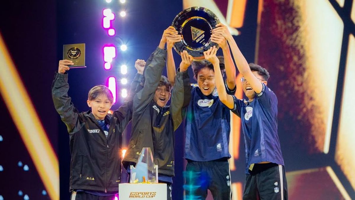 Indonesia Juara Dunia Free Fire di E-sports World Cup 2025