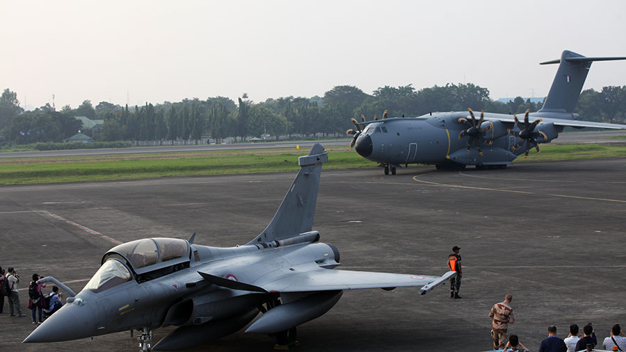Jet Tempur Rafale dan Airbus A400M