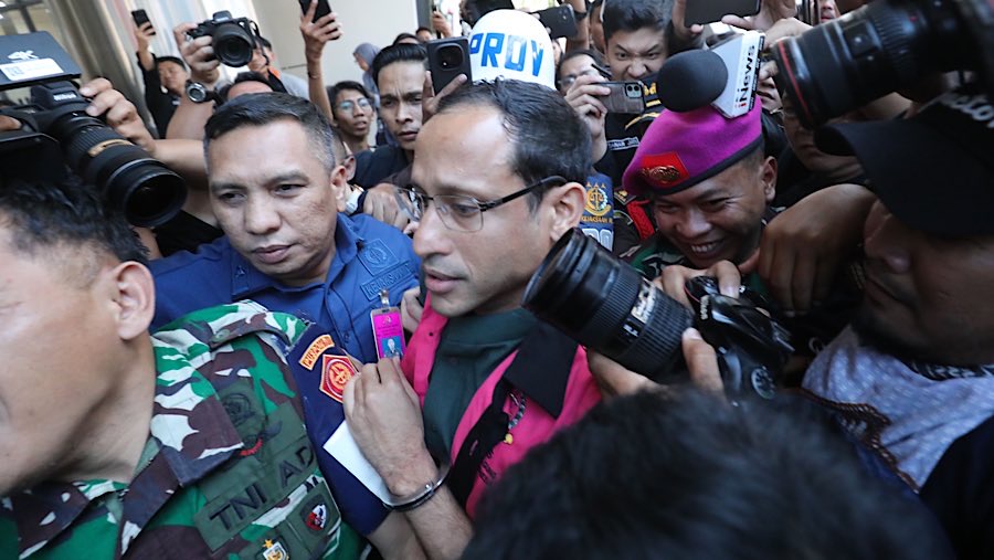 Nadiem Makarim Resmi Jadi Tersangka Dugaan Korupsi Laptop Chromebook