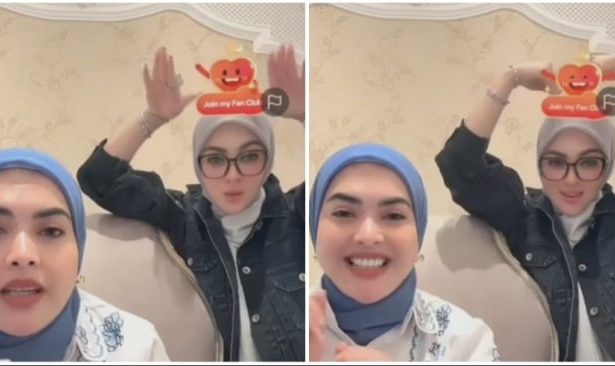 Syahrini Live TikTok