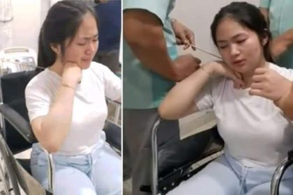Wanita di Makassar Terkena Busur Panah Saat Tawuran Pecah
