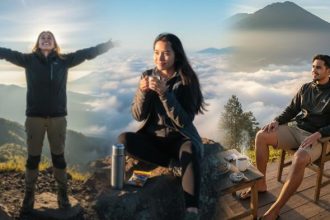 cara edit foto naik gunung Gemini AI