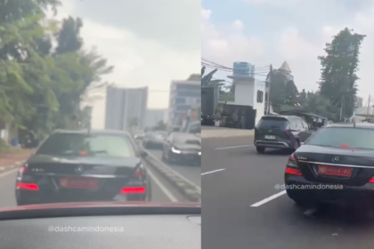 Viral Mobil Mercy Pakai Pelat Dinas TNI Palsu