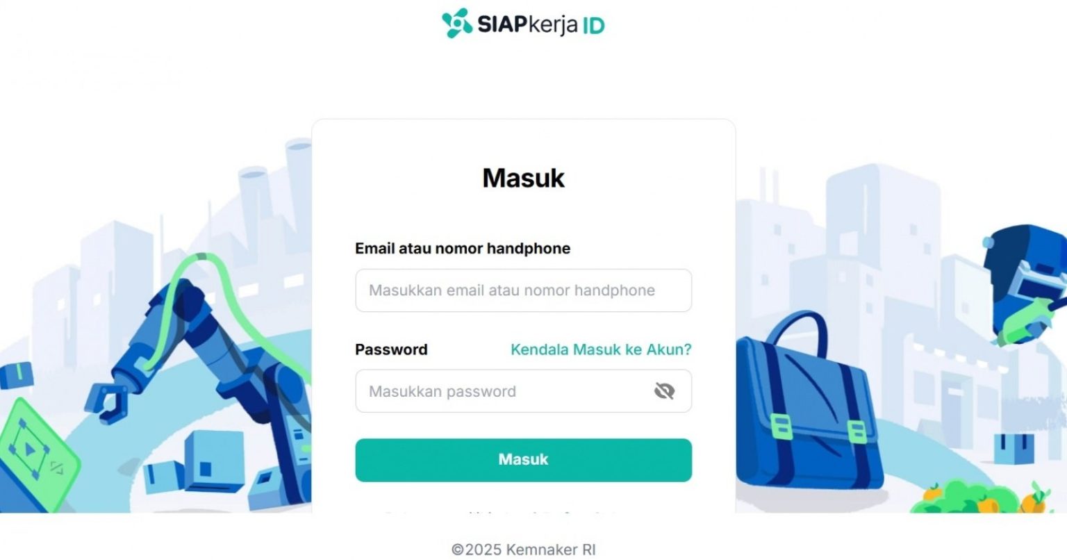 Cara Membuat Akun SIAPKerja untuk Daftar Magang Pemerintah