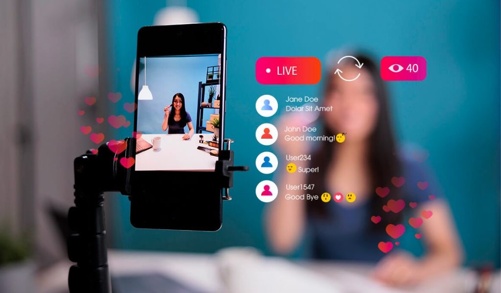 Kolaborasi live TikTok