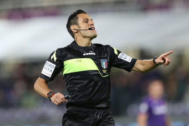 Napoli vs Inter Milan Maurizio Mariani