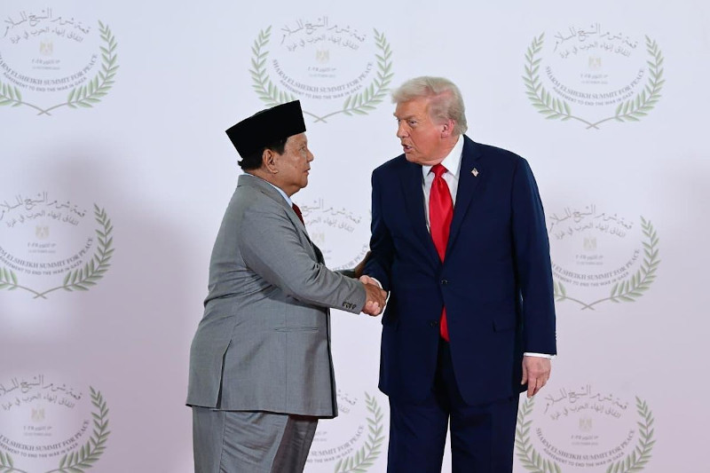 Percakapan Prabowo dan Donald Trump di KTT