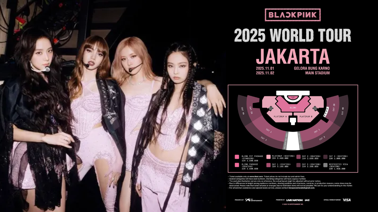 Rundown Konser BLACKPINK di Jakarta 2025